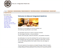 Tablet Screenshot of naturalintegratedmedicine.com